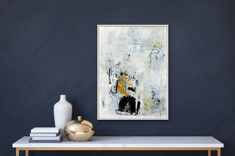 Original Abstract Expressionism Abstract Painting by Julie Schumer