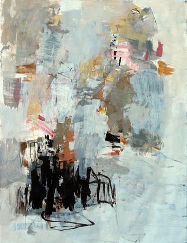 Original Abstract Expressionism Abstract Paintings by Julie Schumer