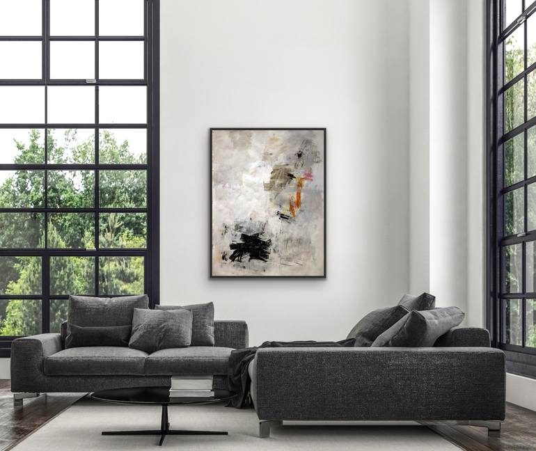 Original Abstract Expressionism Abstract Painting by Julie Schumer
