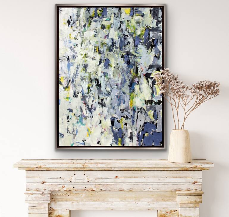 Original Abstract Painting by Julie Schumer