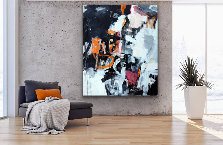 Original Abstract Painting by Julie Schumer