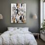 The painting in a contemporary space