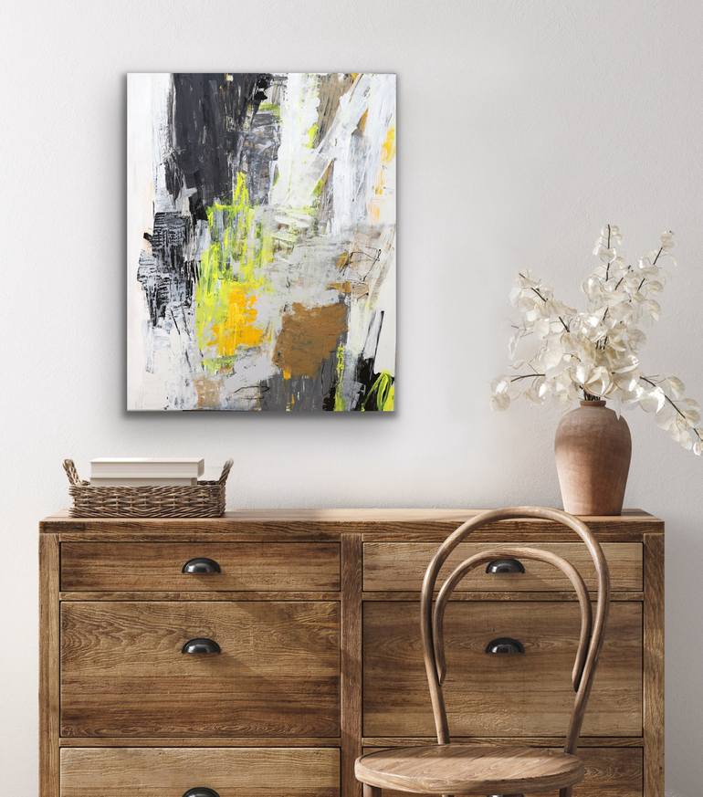 Original Abstract Painting by Julie Schumer