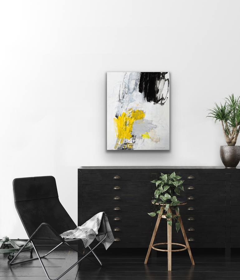 Original Abstract Expressionism Abstract Painting by Julie Schumer