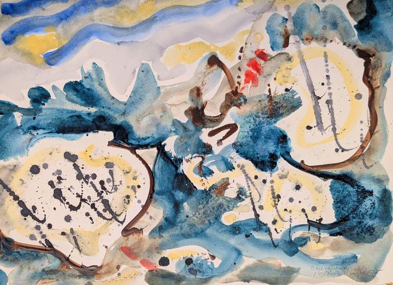 Print of Abstract Expressionism Abstract Paintings by Camille Marquand