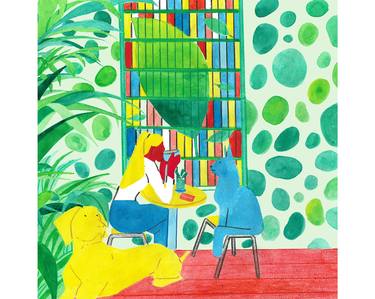 Original Figurative Home Mixed Media by Zhigang Zhang