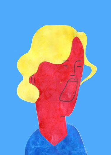 Original Figurative Women Painting by Zhigang Zhang