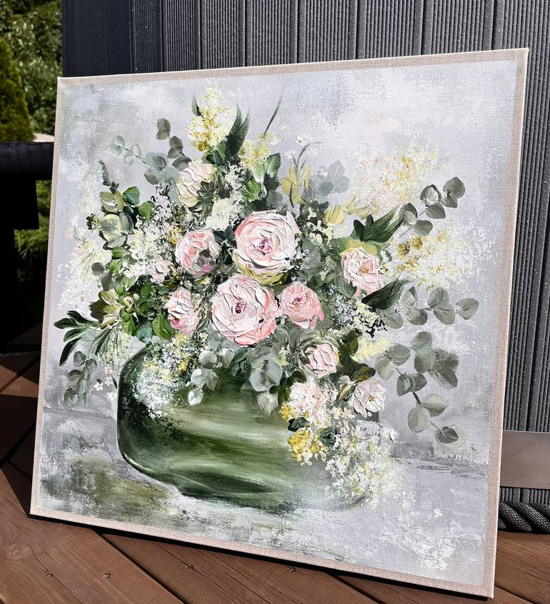 Original Contemporary Abstract Painting by Irina Rantalaiho