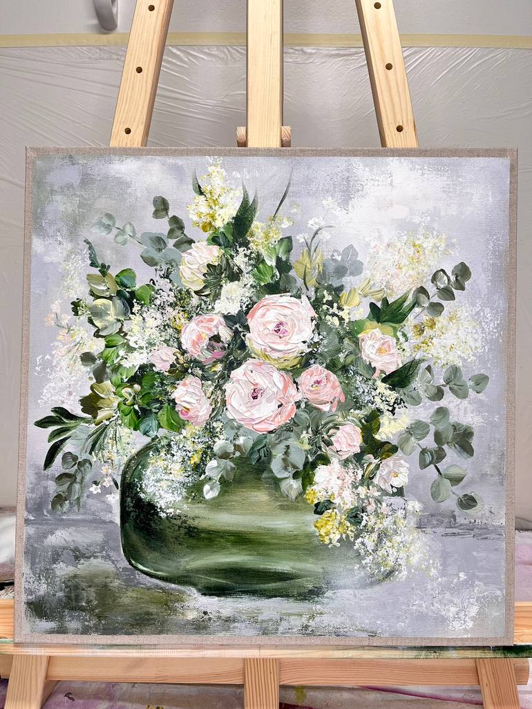 Original Contemporary Abstract Painting by Irina Rantalaiho