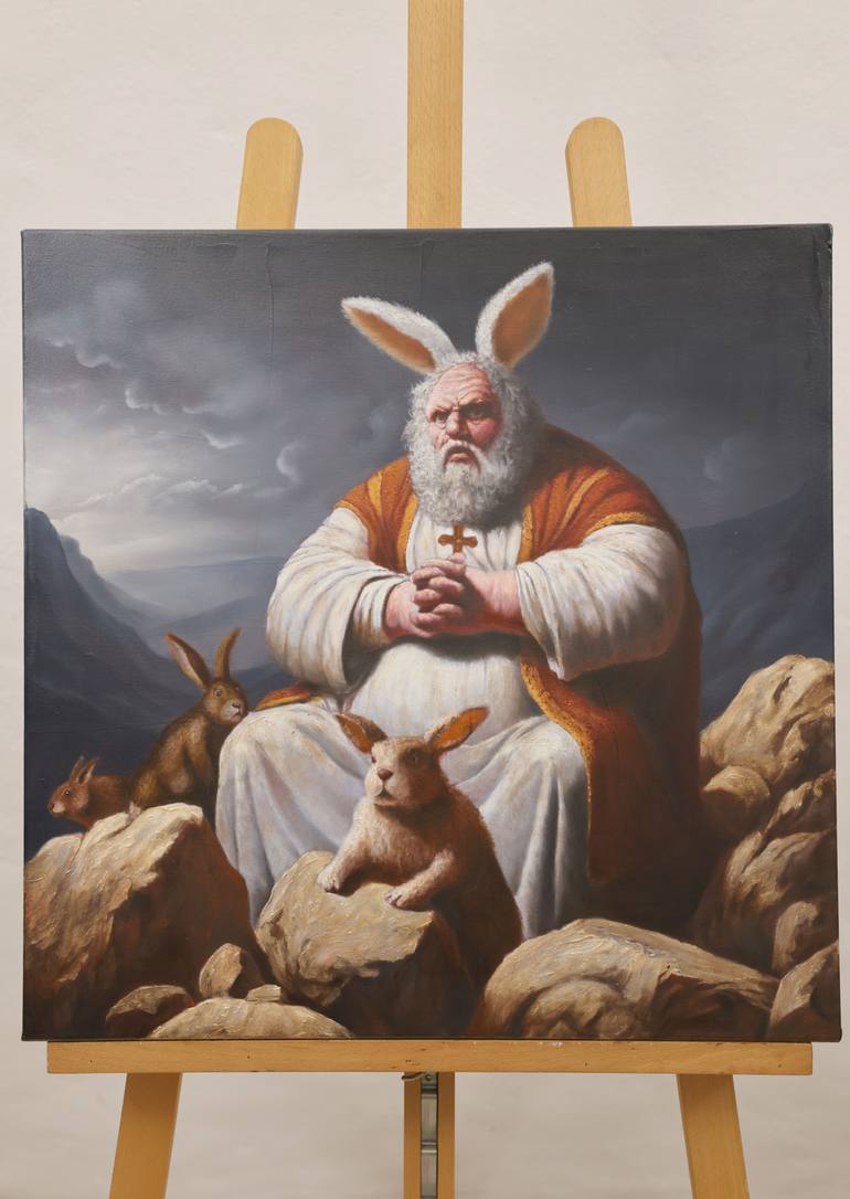 Original Contemporary Humor Painting by Thorsten Bechtluft