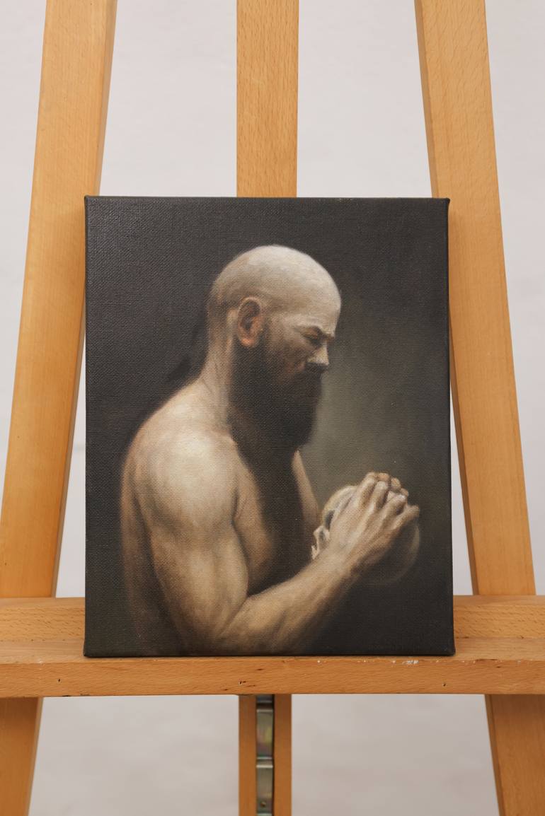 Original Baroque Fantasy Painting by Thorsten Bechtluft