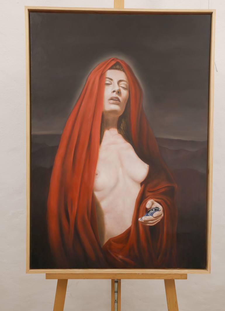 Original Baroque Religion Painting by Thorsten Bechtluft