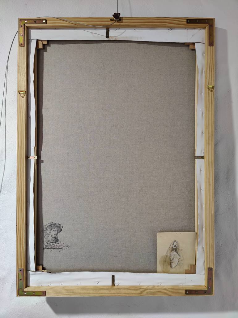 Original Baroque Religion Painting by Thorsten Bechtluft