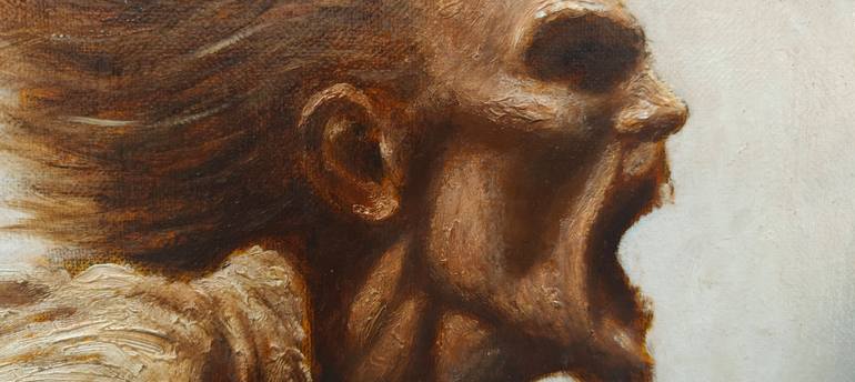 Original Baroque Fantasy Painting by Thorsten Bechtluft