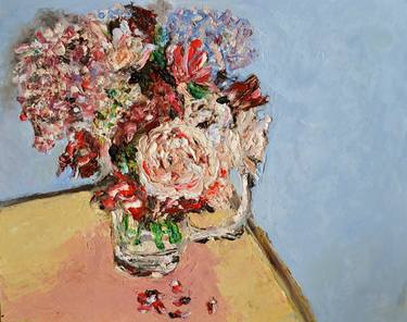 Print of Impressionism Floral Paintings by Paul Harris