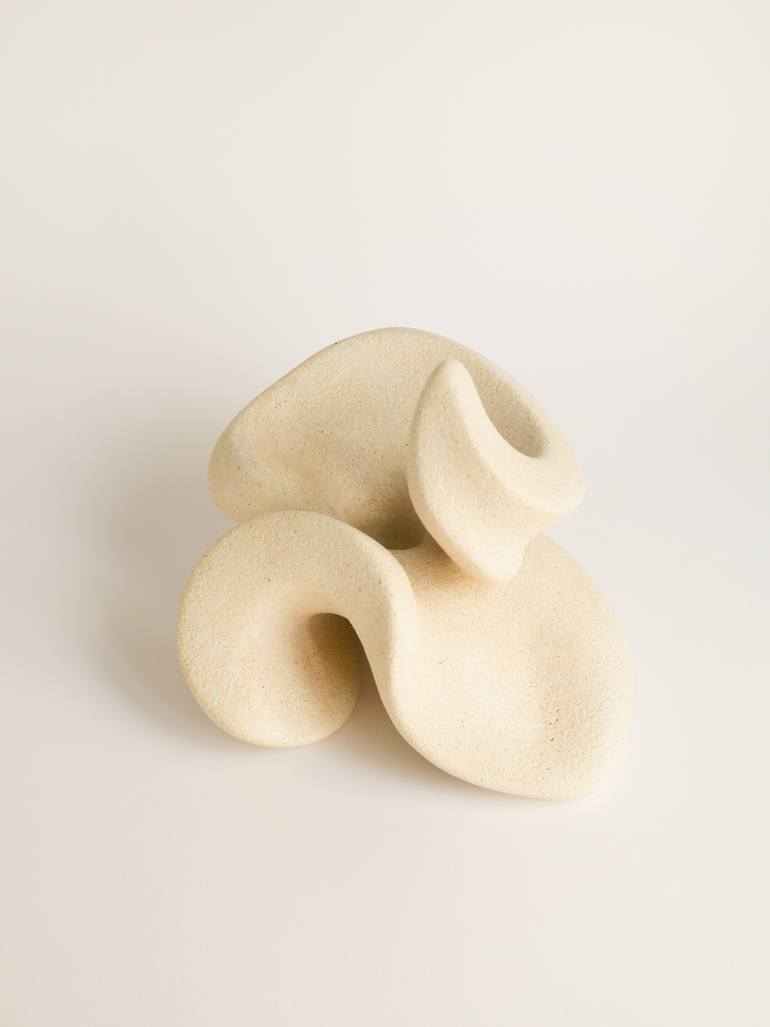 Original Abstract Botanic Sculpture by Aleksandra Krasnopolska