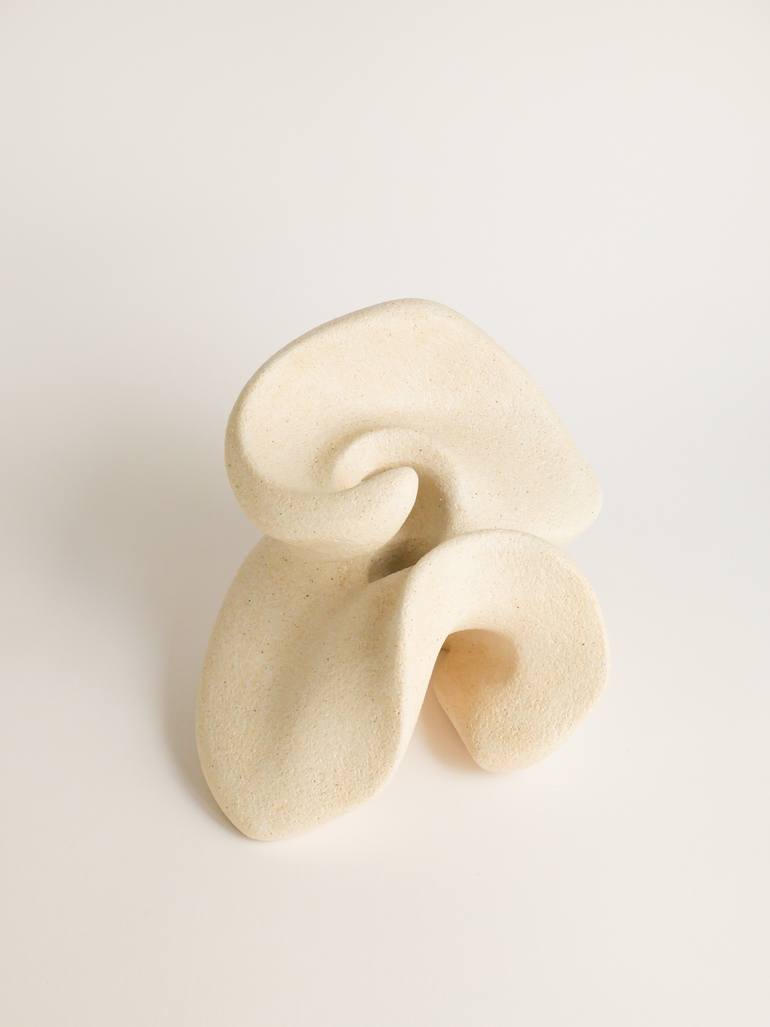 Original Abstract Botanic Sculpture by Aleksandra Krasnopolska