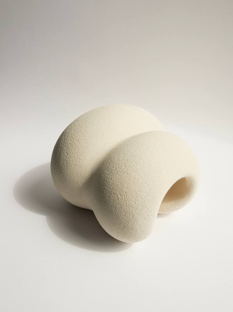 Original Abstract Body Sculpture by Aleksandra Krasnopolska