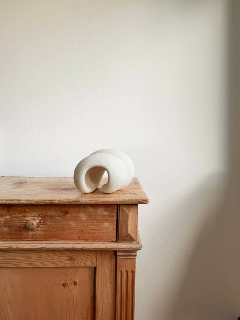 Original Abstract Body Sculpture by Aleksandra Krasnopolska