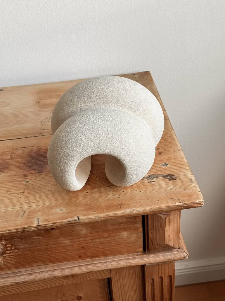 Original Abstract Body Sculpture by Aleksandra Krasnopolska