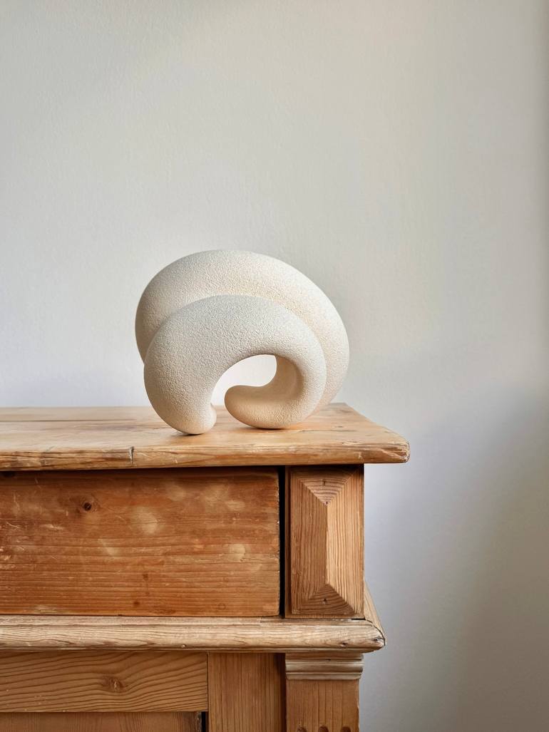 Original Abstract Body Sculpture by Aleksandra Krasnopolska