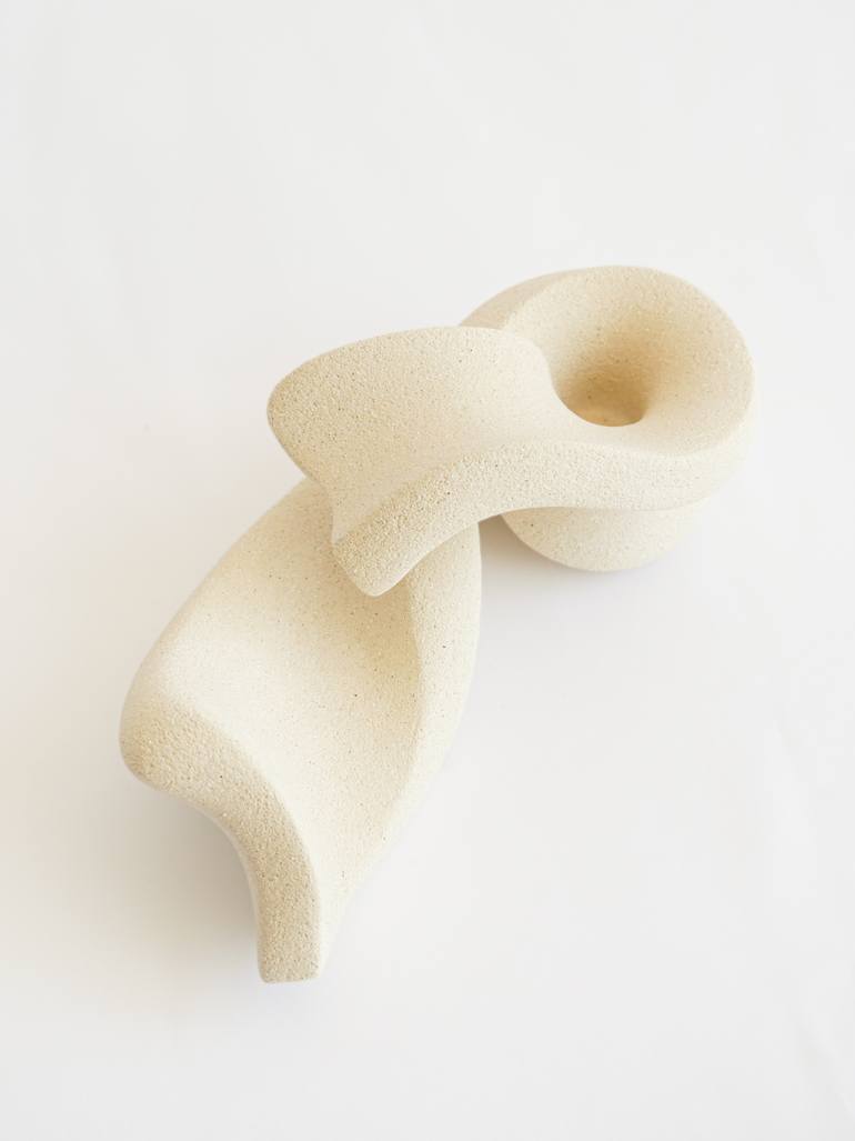 Original Minimalism Abstract Sculpture by Aleksandra Krasnopolska