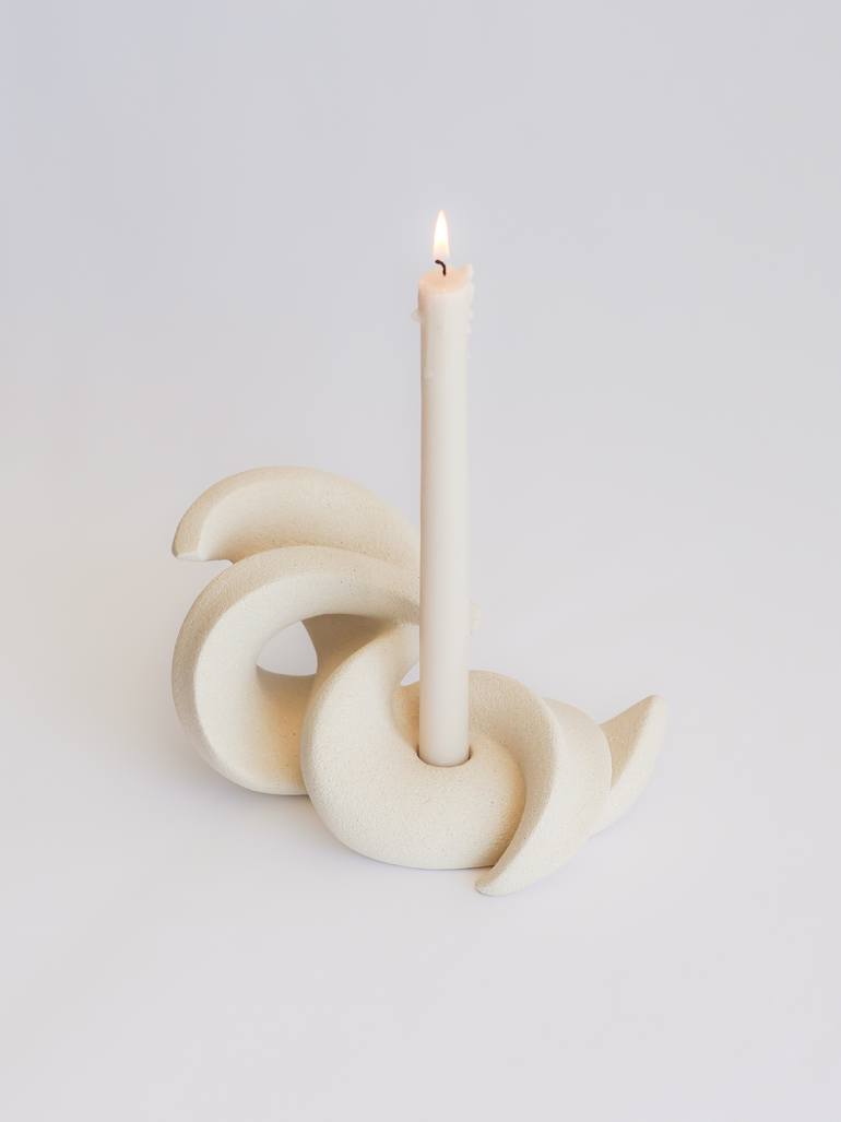 Original Minimalism Abstract Sculpture by Aleksandra Krasnopolska