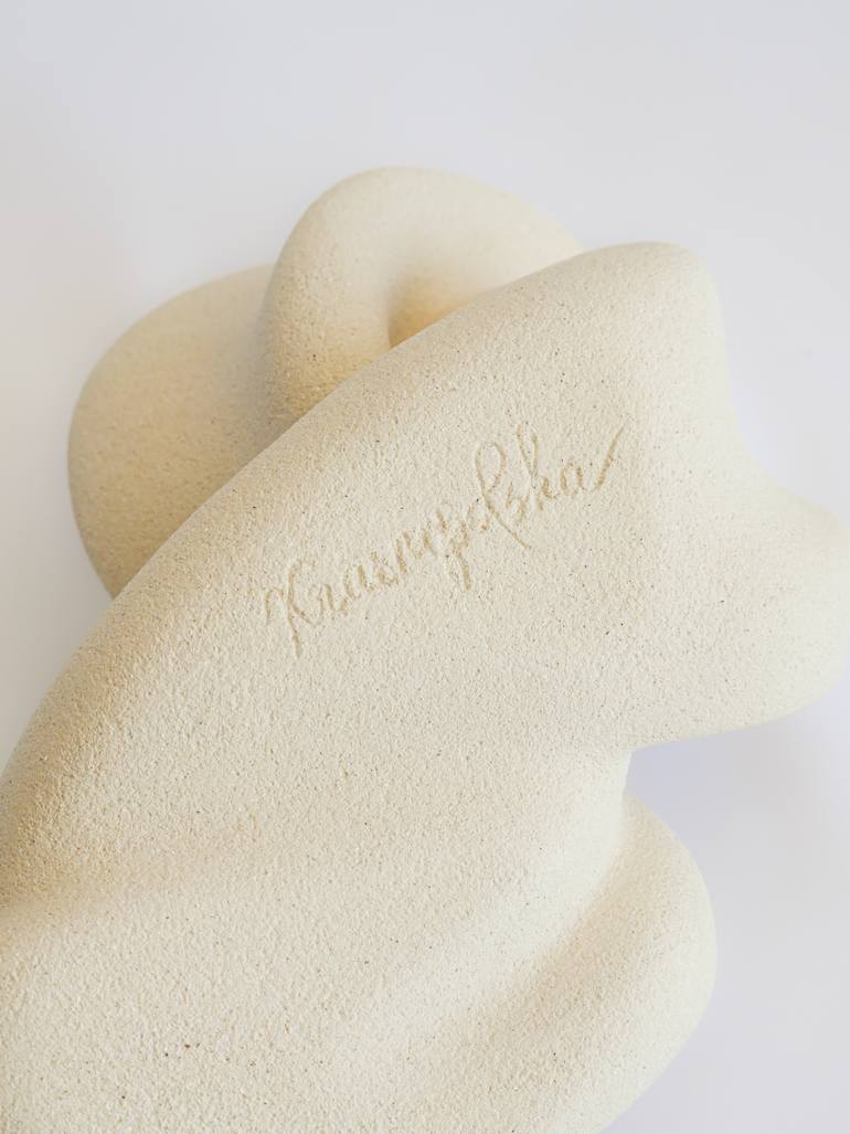 Original Minimalism Abstract Sculpture by Aleksandra Krasnopolska