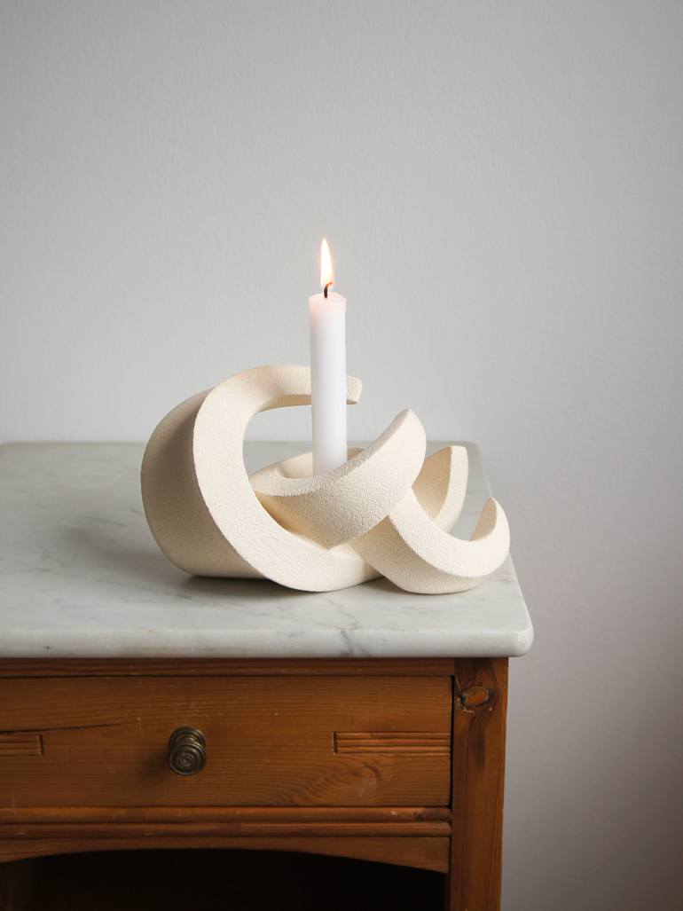 Original Abstract Animal Sculpture by Aleksandra Krasnopolska