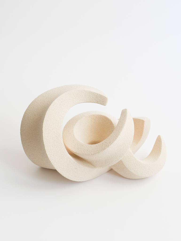 Original Abstract Animal Sculpture by Aleksandra Krasnopolska