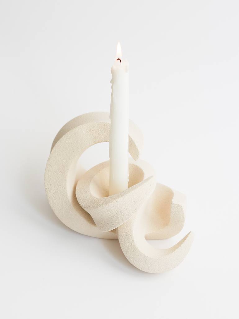 Original Abstract Animal Sculpture by Aleksandra Krasnopolska