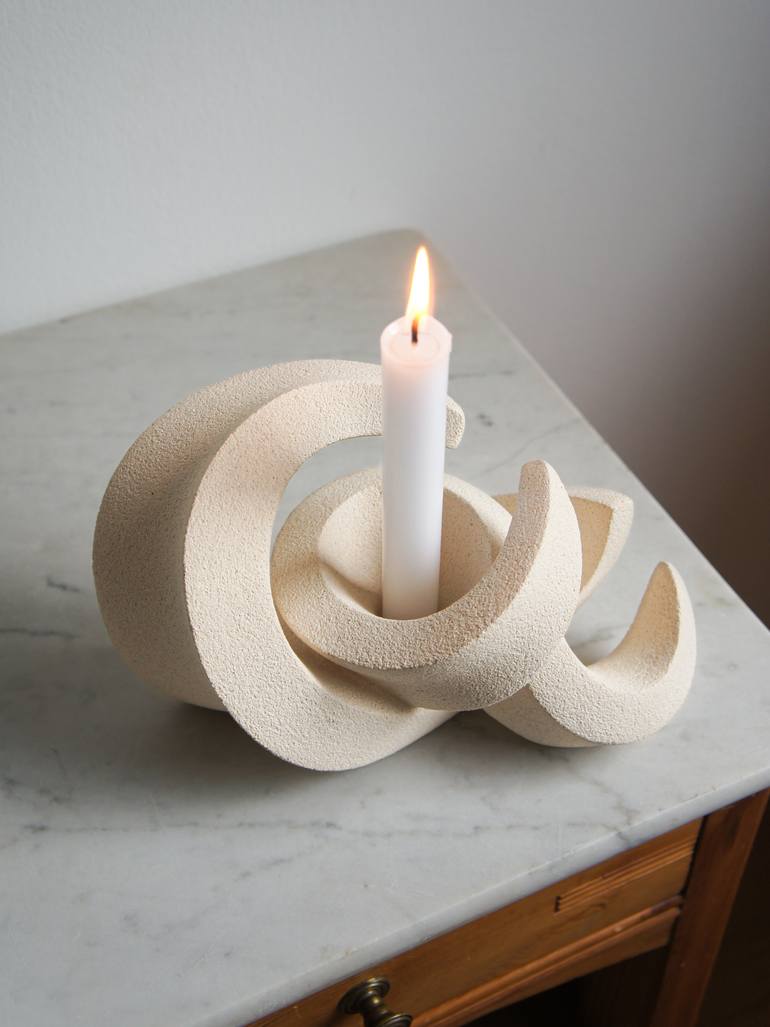 Original Abstract Animal Sculpture by Aleksandra Krasnopolska