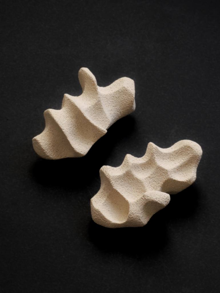Original Modernism Abstract Sculpture by Aleksandra Krasnopolska