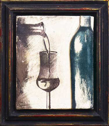 Original Documentary Food & Drink Sculpture by Gill Gilberto Borghesi