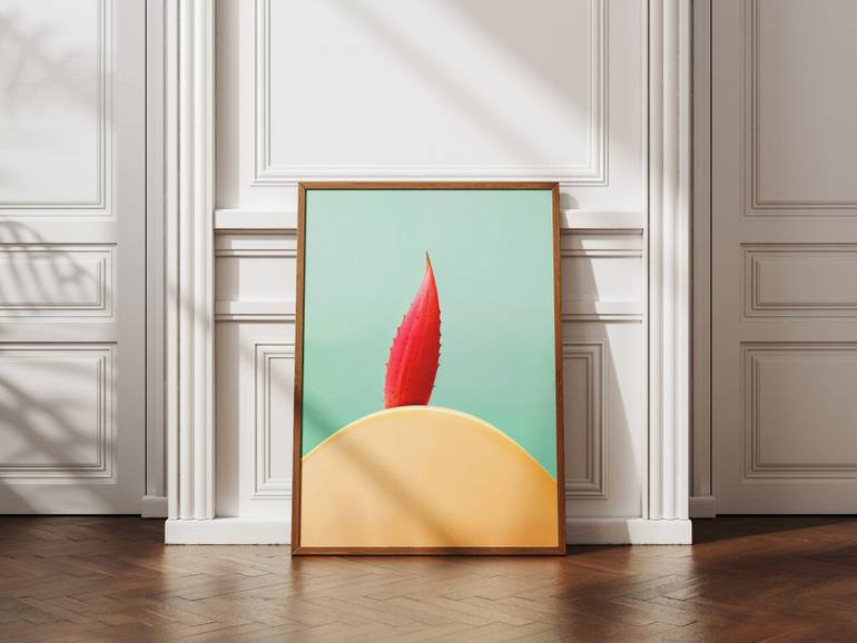 Original Expressionism Still Life Digital by Richard Gibson