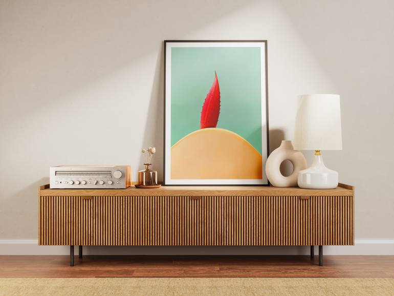 Original Expressionism Still Life Digital by Richard Gibson