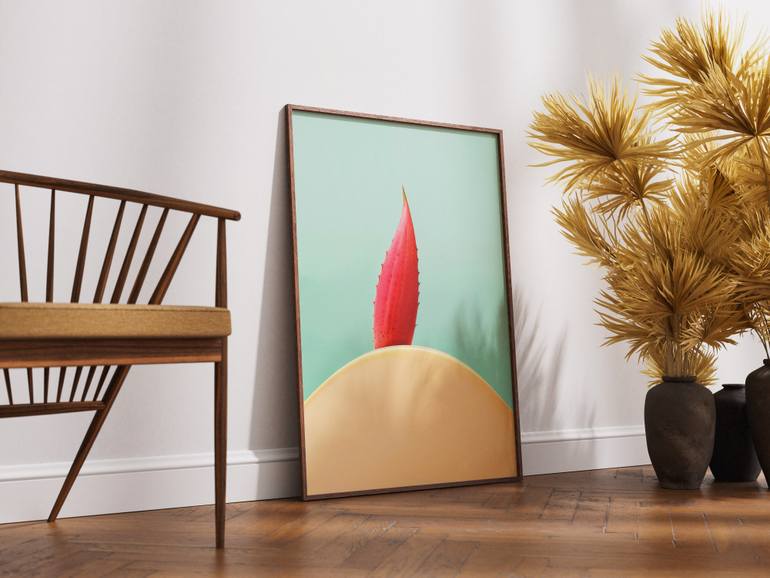 Original Expressionism Still Life Digital by Richard Gibson
