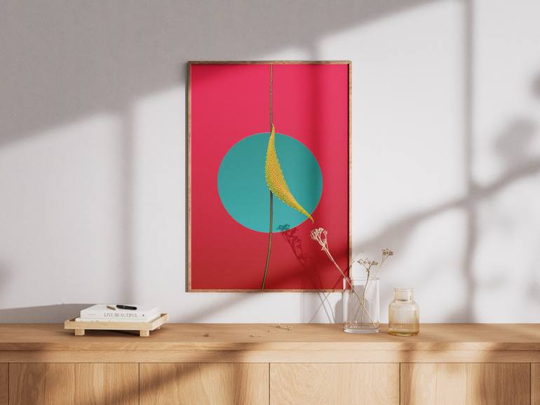 Original Expressionism Still Life Digital by Richard Gibson