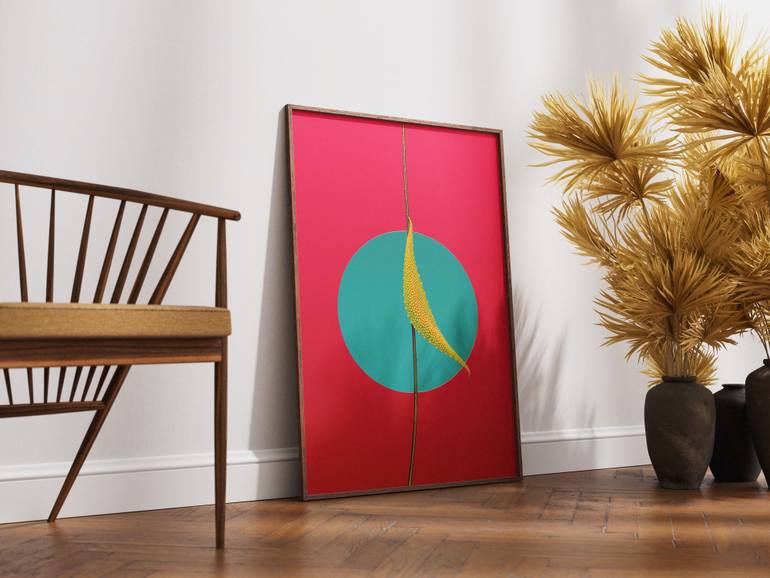 Original Expressionism Still Life Digital by Richard Gibson