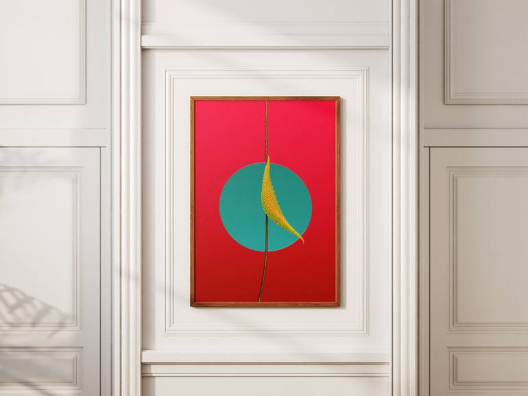 Original Expressionism Still Life Digital by Richard Gibson