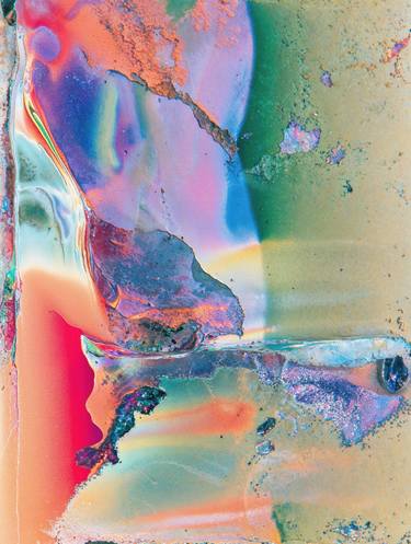 Original Color Field Painting Abstract Digital by Richard Gibson