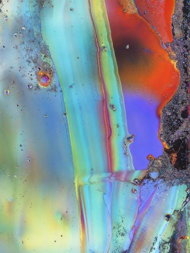 Original Color Field Painting Abstract Digital by Richard Gibson