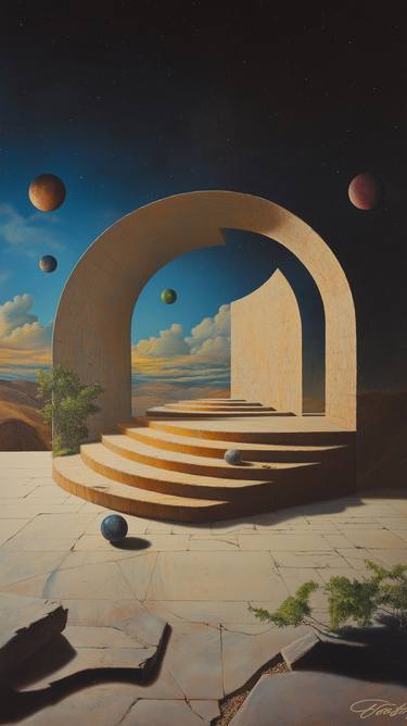 Original Surrealism Architecture Digital by Alessandro Honoff