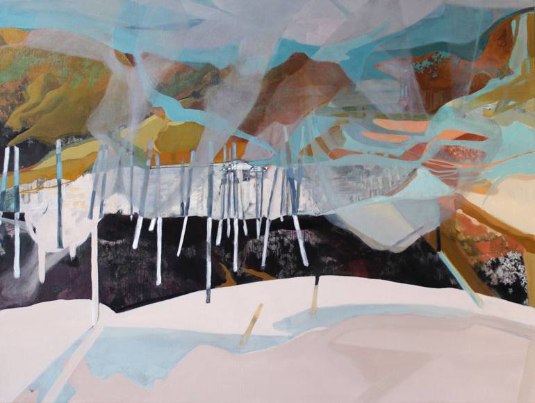 Original Contemporary Landscape Paintings by Alexandra Verkerk