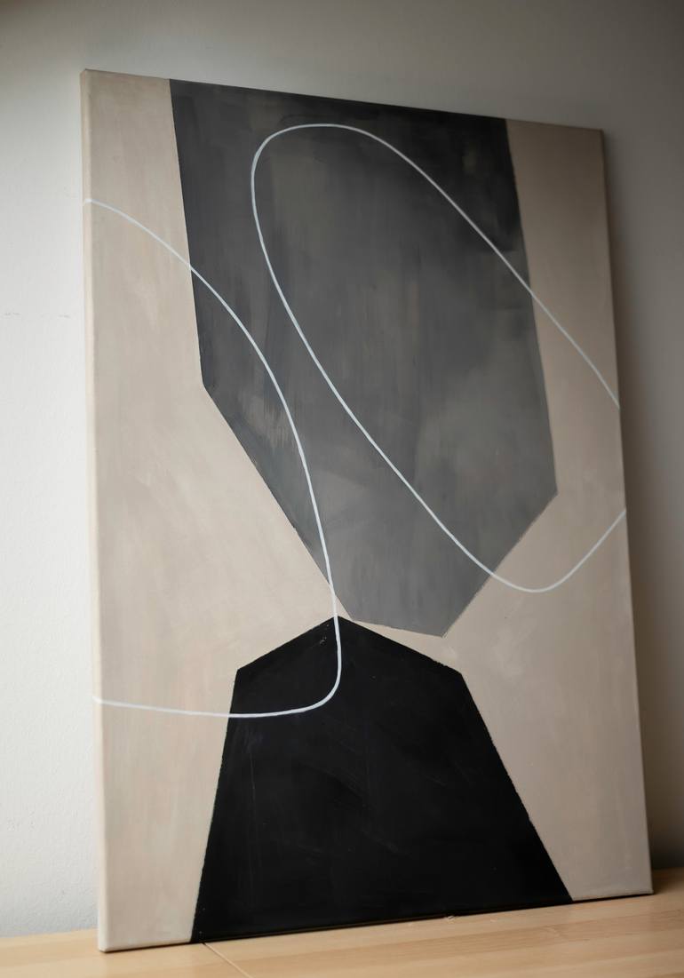 Original Color Field Painting Abstract Painting by Viktoriia Gladkova