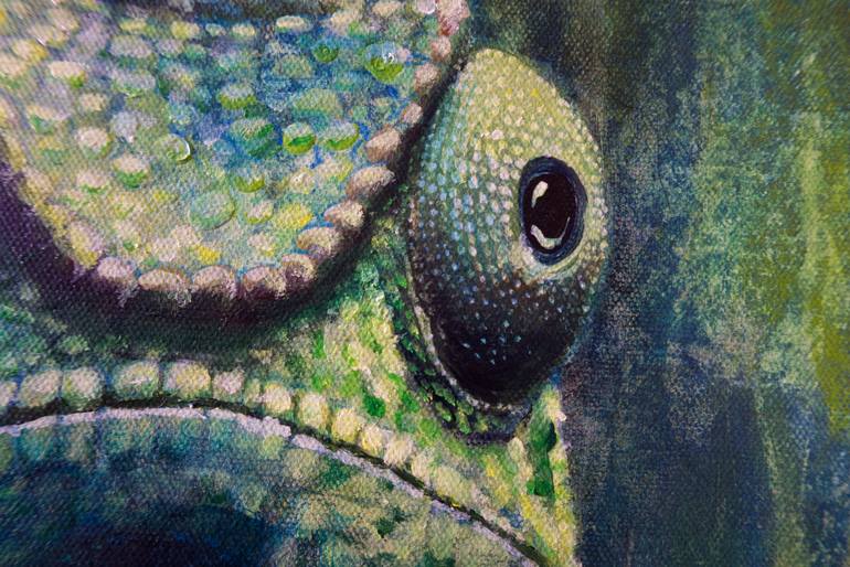 Original Expressionism Animal Drawing by Michael Porzelt