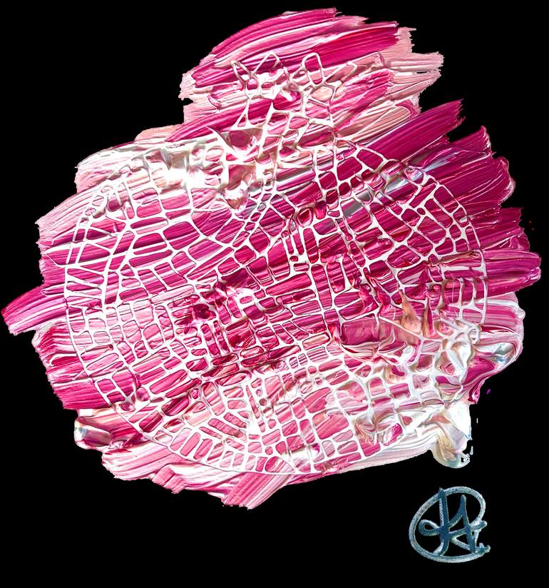 Exploding Pomegranate Studio Art Painting by Kalli Taub | Saatchi Art