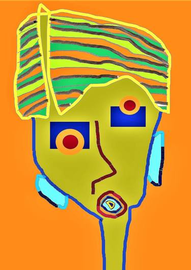 Original Abstract Expressionism Abstract Digital by Stéphane Bourmaud-Baudet