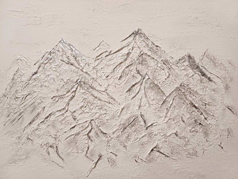 Print of Minimalism Landscape Paintings by Darya Kovtun