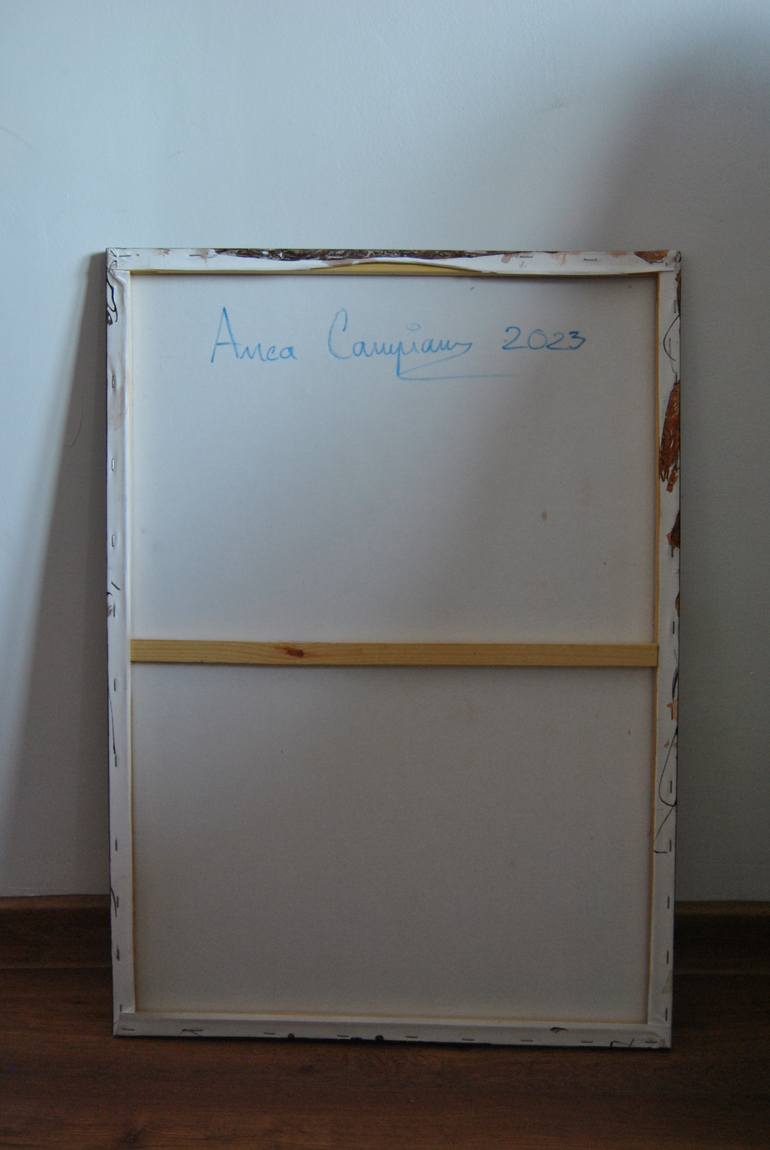 Original Contemporary Abstract Painting by Anca Campianu